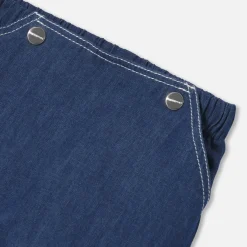 Pantalon, Bloomer Et Short-Jacadi Jean bébé garçon en toile légère - DENIM FONCE