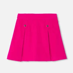 Robe Et Jupe-Jacadi Jupe à plis creux enfant fille - FRAMBOISE