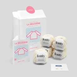 Pull, Sweat Et Cardigan|Pull, Sweat Et Cardigan-Jacadi Kit tricot x Fonty - blanc doux BLANC DOUX JACADI