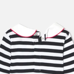 T-Shirt Et Polo-Jacadi Marinière bébé fille - BLANC/MARINE