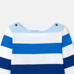 T-Shirt Et Polo-Jacadi Marinière bébé garçon - BLANC/MARINE