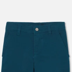 Pantalon Et Jogging-Jacadi Pantalon en twill enfant garçon - PETROLE