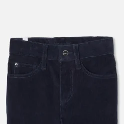 Pantalon Et Jogging-Jacadi Pantalon en velours enfant garçon - marine MARINE JACADI