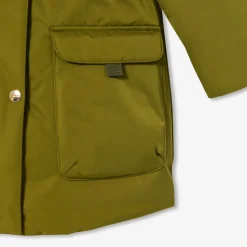 Manteau, Doudoune Et Veste-Jacadi Parka enfant fille doublée en sherpa - KAKI