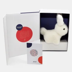 Doudou, Peluche|Eveil, Doudou Et Peluche-Jacadi Peluche Lapin Patrimoine Français - blanc BLANC JACADI