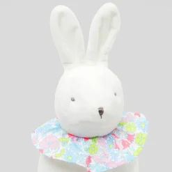 Doudou, Peluche|Eveil, Doudou Et Peluche-Jacadi Peluche musicale lapin - lore BLANC/MULTICO