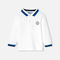 T-Shirt Et Polo-Jacadi Polo bébé garçon manches longues - blanc BLANC JACADI
