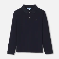 T-Shirt, Polo Et Sous-Pull-Jacadi Polo manches longues enfant garçon - marine MARINE JACADI