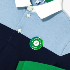 T-Shirt, Polo Et Sous-Pull-Jacadi Polo manches longues enfant - lore VERT/MULTICO