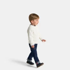 Pull, Sweat Et Cardigan-Jacadi Pull bébé garçon - blanc doux BLANC DOUX JACADI