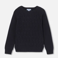 Pull, Sweat Et Cardigan-Jacadi Pull enfant garçon - marine MARINE JACADI