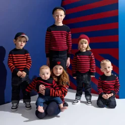 Pull, Sweat Et Cardigan|Pull, Sweat Et Cardigan-Jacadi Pull marin bébé - MARINE/ROUGE