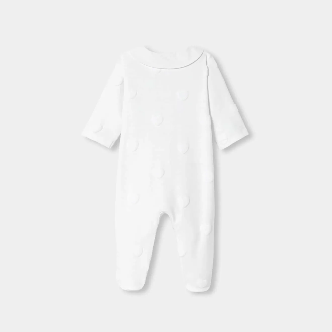 Pyjama|Pyjama-Jacadi Pyjama bébé fille en jersey motif nuage - blanc BLANC JACADI
