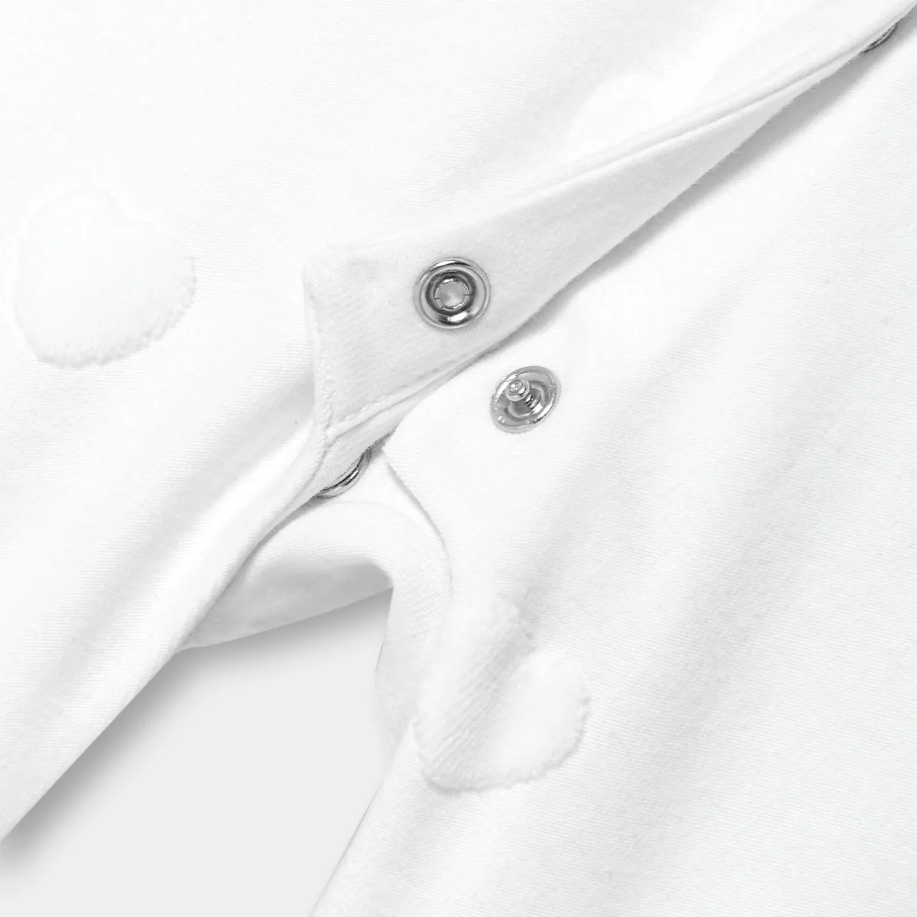 Pyjama|Pyjama-Jacadi Pyjama bébé fille en jersey motif nuage - blanc BLANC JACADI