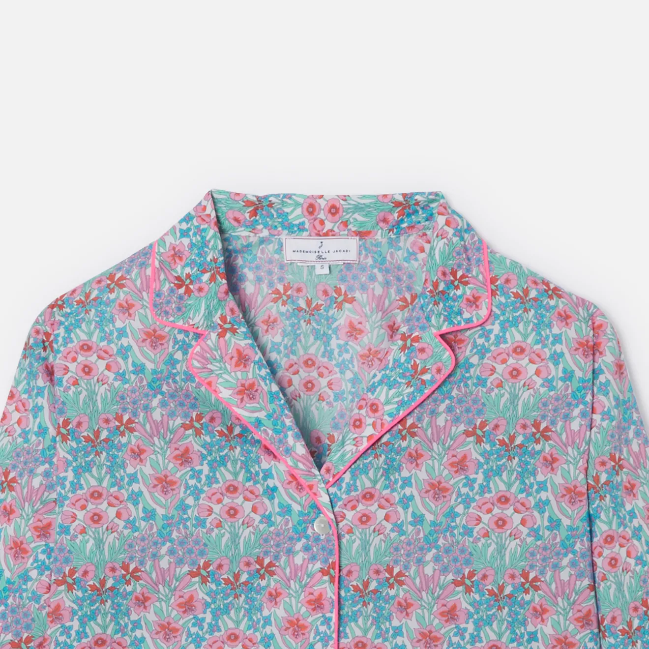 Pyjama Et Nuit-Jacadi Pyjama femme en tissu Liberty - lore BLEU/MULTICO