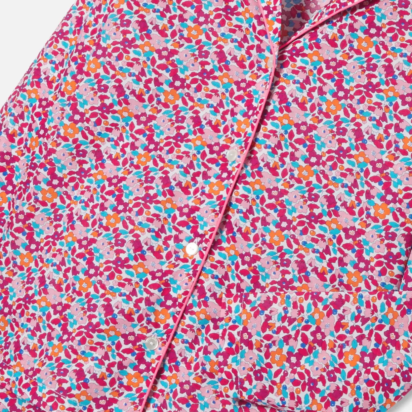 Pyjama Et Nuit-Jacadi Pyjama femme en tissu Liberty - lore ROSE/MULTICO