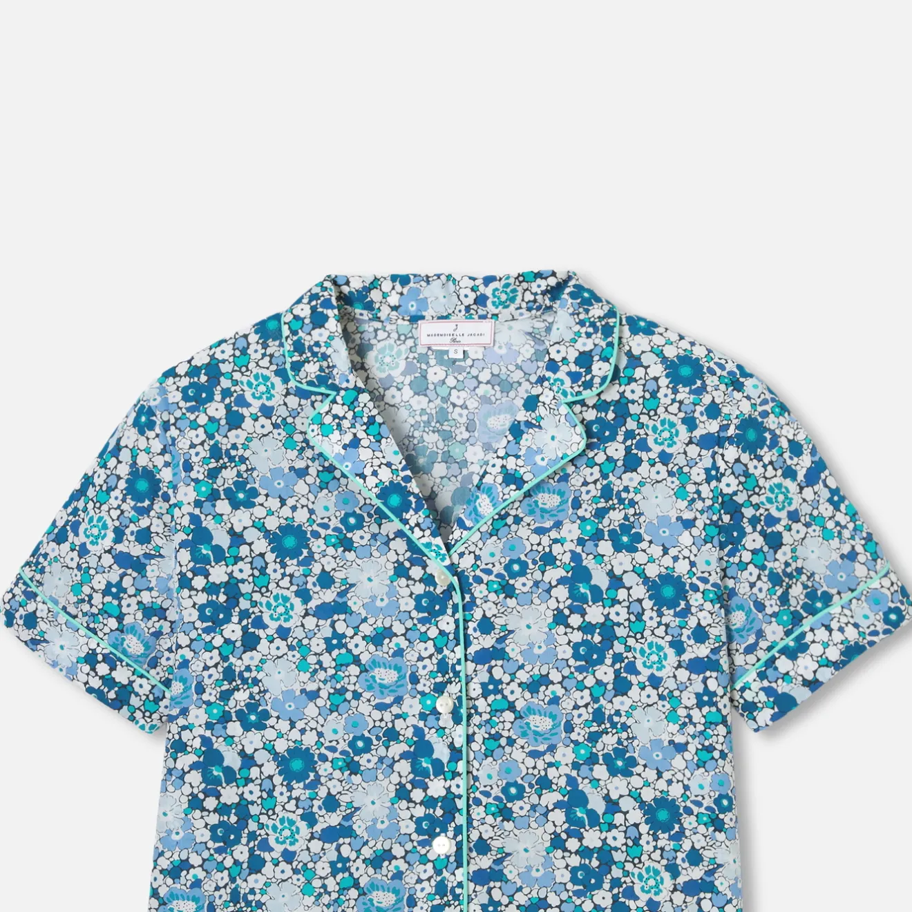 Pyjama Et Nuit-Jacadi Pyjashort femme en tissu Liberty - lore BLEU/MULTICO