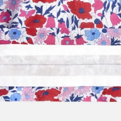 Robe-Jacadi Robe bébé fille en tissu Liberty - lore BLANC/MULTICO