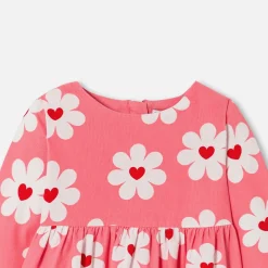 Robe-Jacadi Robe bébé fille en velours milleraies - lore ROSE/MULTICO