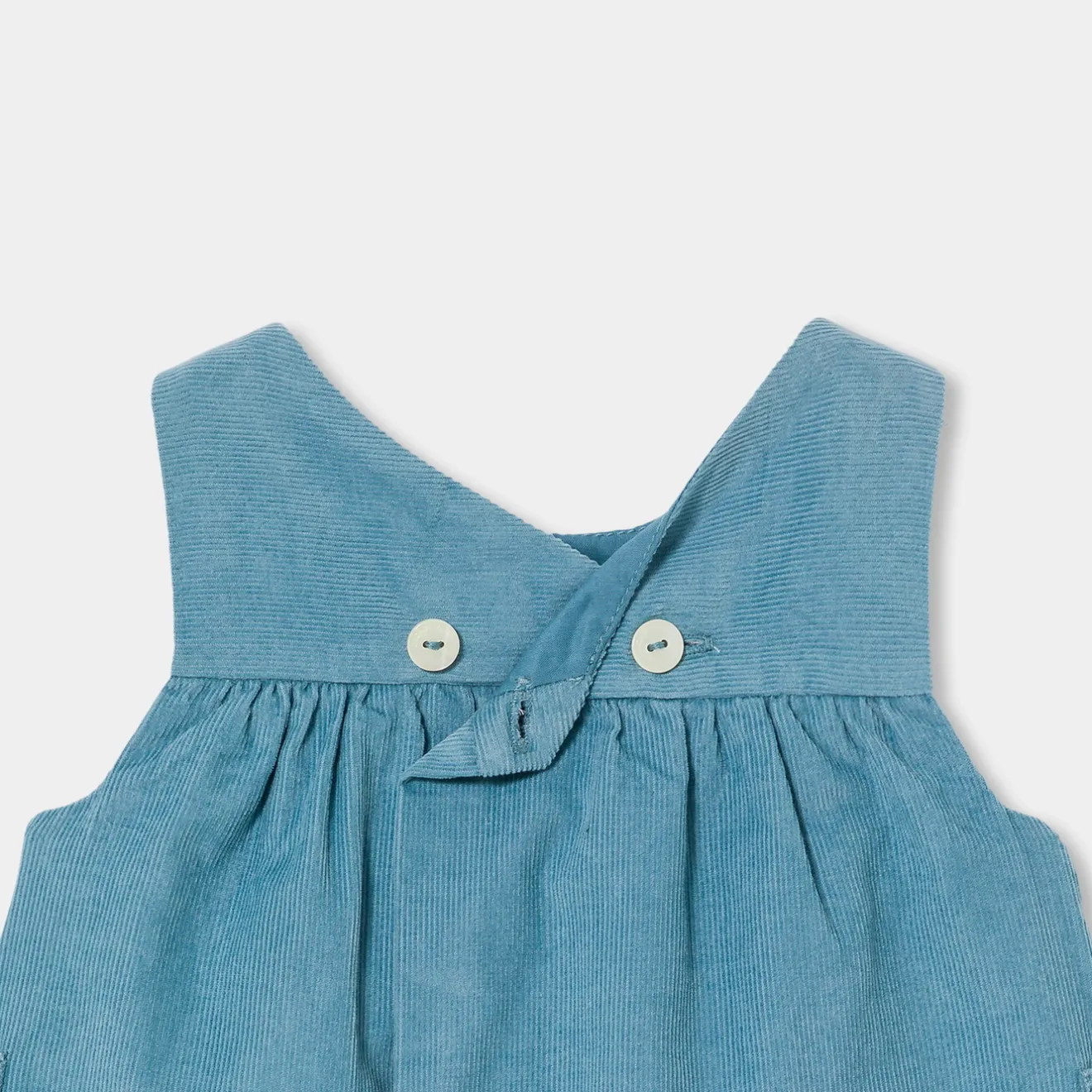 Robe-Jacadi Robe chasuble bébé fille en velours - BALTIQUE