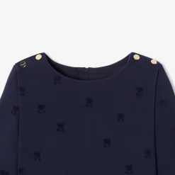 Robe Et Jupe-Jacadi Robe en molleton enfant fille - marine MARINE JACADI