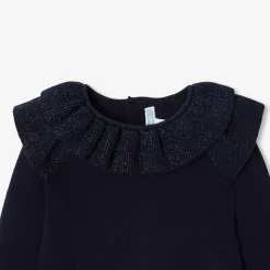Robe-Jacadi Robe en tricot bébé fille - marine MARINE JACADI