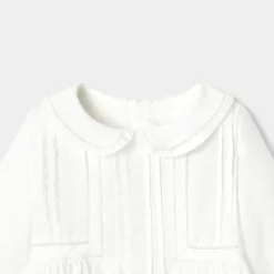 Robe-Jacadi Robe longue de cérémonie bébé fille - blanc BLANC JACADI