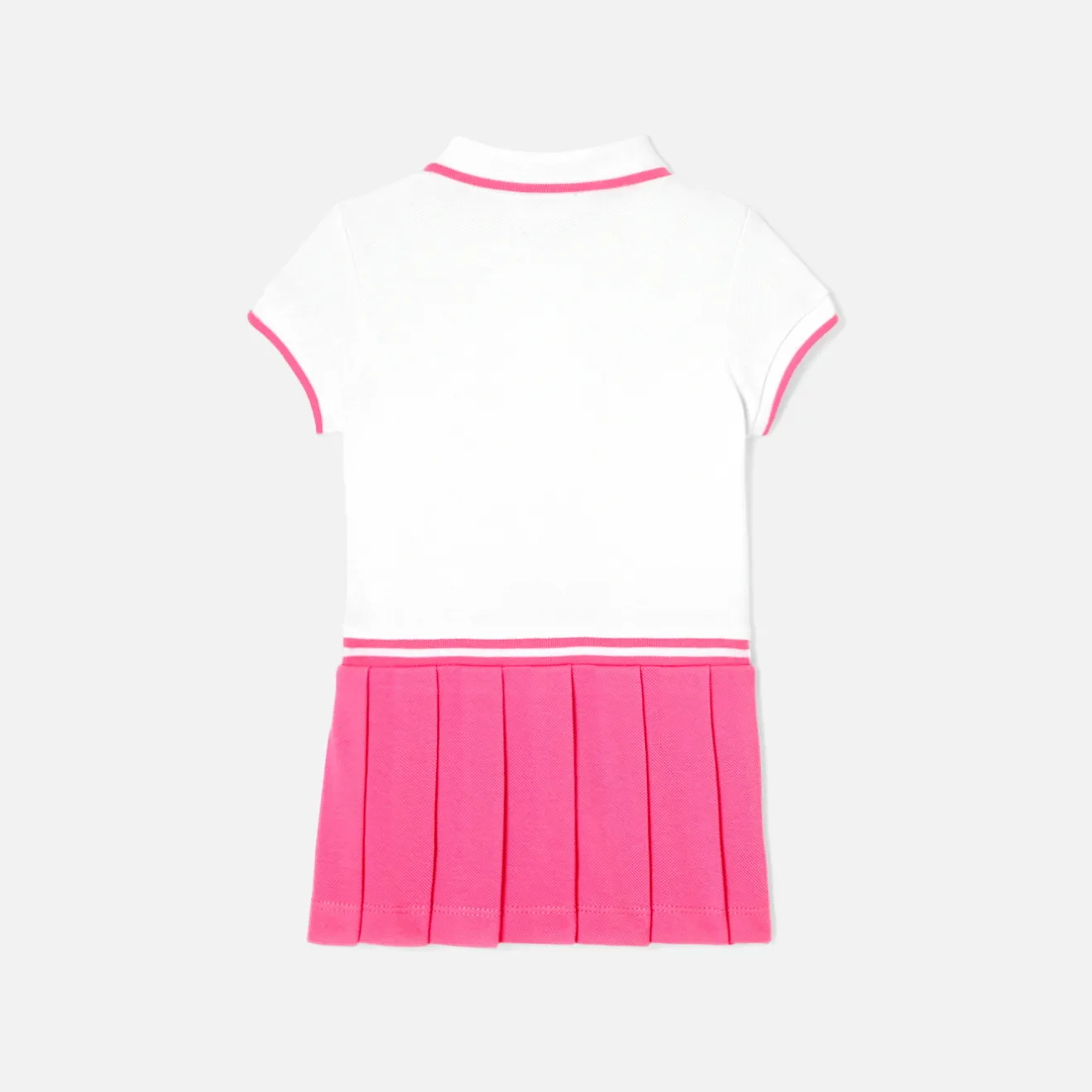 Robe-Jacadi Robe polo bébé fille - BLANC/ROSE
