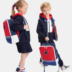 Accessoires|Accessoires-Jacadi Sac à dos enfant - MARINE/ROUGE