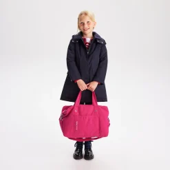 Sac À Langer, Trousse De Toilette|Sac À Langer Et Trousses De Toilette-Jacadi Sac à langer en coton canvas - ROSE FUSCHIA