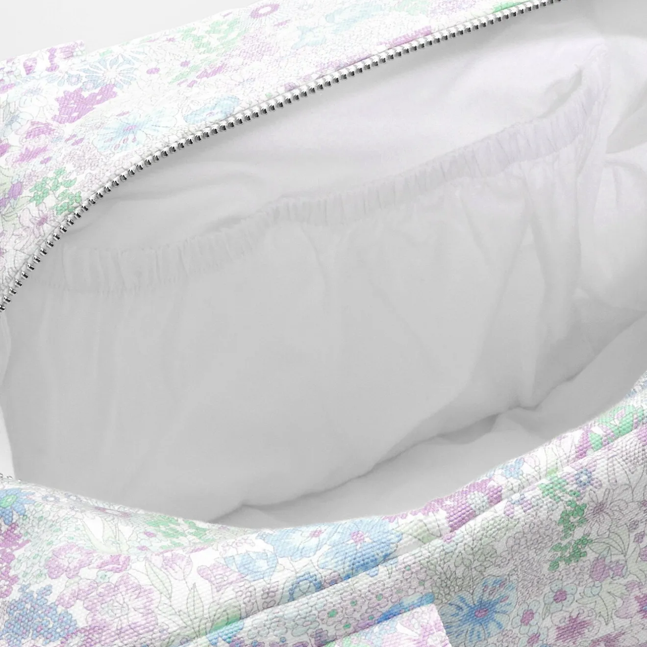 Sac À Langer, Trousse De Toilette|Sac À Langer Et Trousses De Toilette-Jacadi Sac à langer en tissu Liberty - lore BLANC/MULTICO