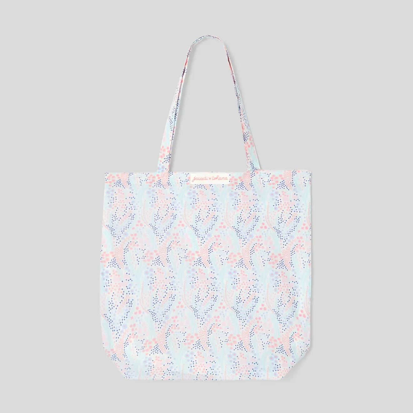 Accessoires-Jacadi Sac tissu en tissu Liberty - x Tohana - lore BLANC/MULTICO