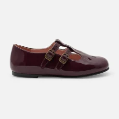 Babies, Charles Ix, Salomés Et Ballerines|Chaussures-Jacadi Salomés enfant fille en cuir verni - BORDEAUX