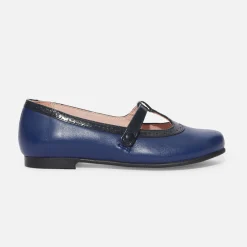 Babies, Charles Ix, Salomés Et Ballerines|Chaussures-Jacadi Salomés enfant fille en cuir - lore MULTICO