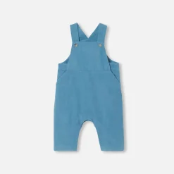 Combinaison, Barboteuse Et Ensemble-Jacadi Salopette bébé garçon en velours - BALTIQUE