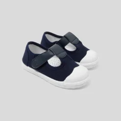 Nu-Pieds|Tennis En Toiles-Jacadi Sandales bébé en toile - marine MARINE JACADI