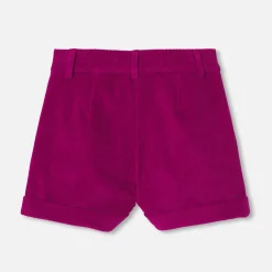 Short Et Combi-Short-Jacadi Short en velours côtelé enfant fille - VIOLINE