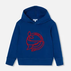 Pull, Sweat Et Cardigan-Jacadi Sweat à capuche enfant garçon - BLEU FONCE