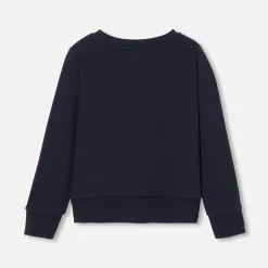 Pull, Sweat Et Cardigan-Jacadi Sweat enfant fille en molleton - marine MARINE JACADI
