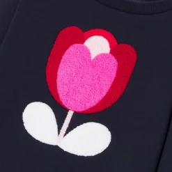 Pull, Sweat Et Cardigan-Jacadi Sweat enfant fille en molleton - marine MARINE JACADI