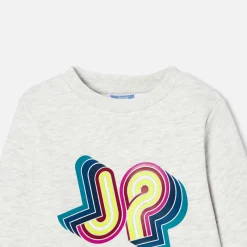 Pull, Sweat Et Cardigan-Jacadi Sweat enfant garçon en molleton - BEIGE CHINE