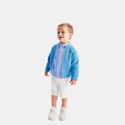 Pull, Sweat Et Cardigan-Jacadi Sweat zippé bébé garçon - CIEL