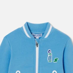 Pull, Sweat Et Cardigan-Jacadi Sweat zippé bébé garçon - CIEL