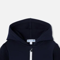 Pull, Sweat Et Cardigan-Jacadi Sweat zippé bébé garçon - marine MARINE JACADI