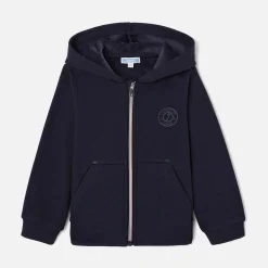 Pull, Sweat Et Cardigan-Jacadi Sweat zippé enfant garçon - marine MARINE JACADI