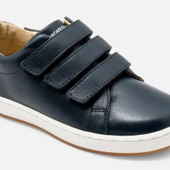 Baskets Et Tennis|Chaussures-Jacadi Tennis enfant garçon en cuir lisse - marine MARINE JACADI