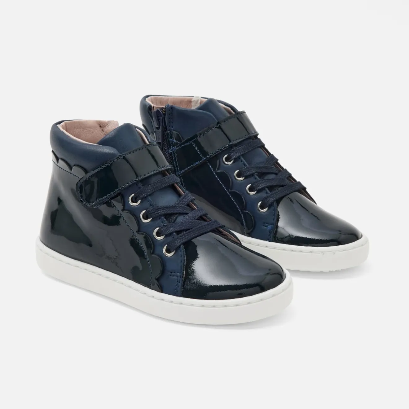 Baskets Et Tennis|Chaussures-Jacadi Tennis montantes enfant fille - marine MARINE JACADI
