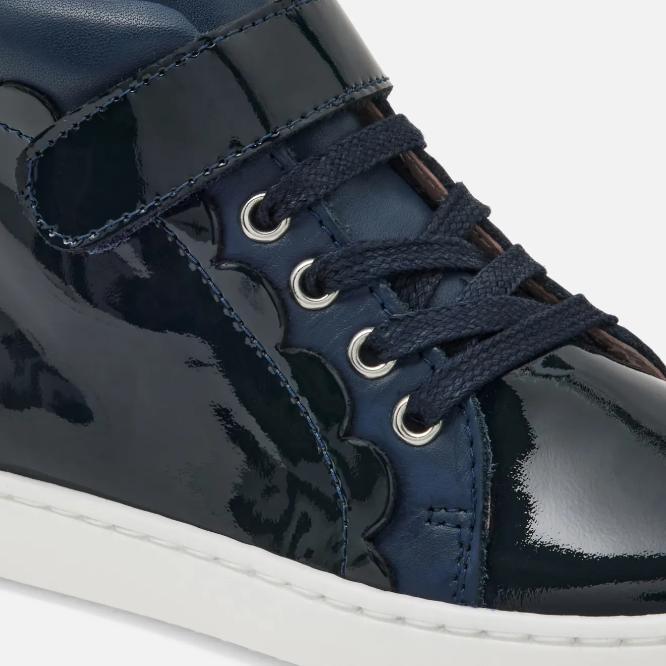 Baskets Et Tennis|Chaussures-Jacadi Tennis montantes enfant fille - marine MARINE JACADI