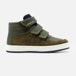 Baskets Et Tennis|Chaussures-Jacadi Tennis montantes enfant garçon - KAKI