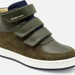 Baskets Et Tennis|Chaussures-Jacadi Tennis montantes enfant garçon - KAKI